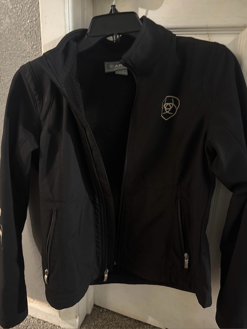Ariat Black Utility Softshell Jacket with Logo
